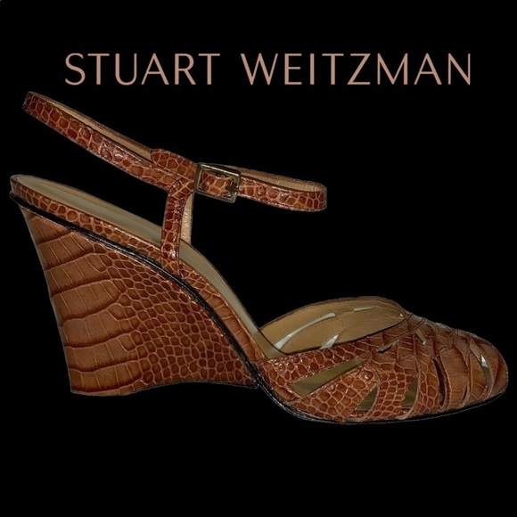 Stuart Weitzman Golitely cafe alligator, size 10 - Picture 8 of 10